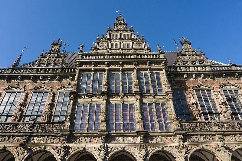 پرونده:1280px-Bremen Town Hall - 2019-07-24-1.jpg
