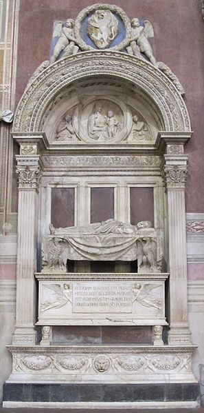 پرونده:Bernardo rossellino, tomba bruni 01.jpg