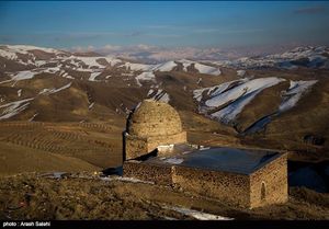 نمای بیرونی بنای بقعه