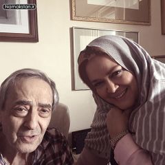 بهاره رهنما در کنار احمدرضا احمدی