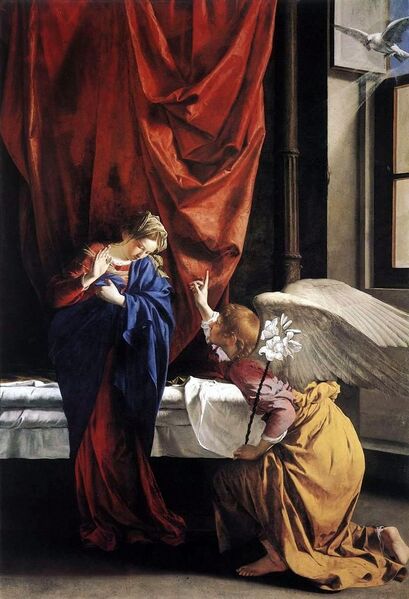 پرونده:Orazio Gentileschi - Annunciation.jpg